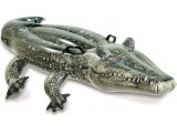 Inflatable crocodile swimming mattress 170 cm INTEX 57551