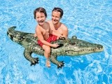 Inflatable crocodile swimming mattress 170 cm INTEX 57551