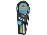 NRS005 CROSSMINTON SET 2 ROCKETS + SHUTTLECOCKS + MARKERS + BALL + COVER NILS