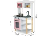 Wooden kitchen for children + metal accessories Ecotoys
