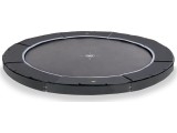 EXIT Dynamic ground level sports trampoline ø427cm - black