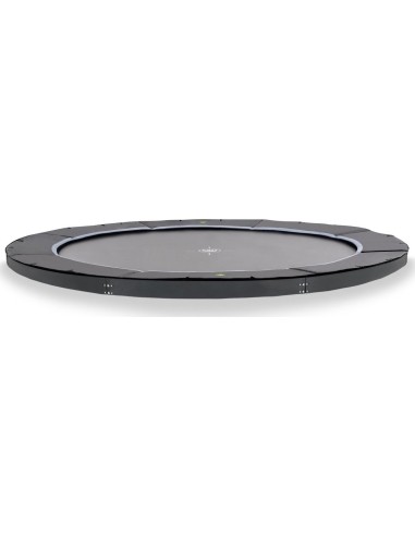 EXIT Dynamic įleidžiamas sportinis batutas ø427 cm – juodas