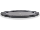 EXIT Dynamic ground level sports trampoline ø427cm - black