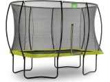 EXIT Silhouette trampoline 244x366cm - green Outdoor Rectangular Coil spring Above ground trampoline