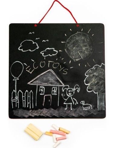 Educational 3-in-1 magnetic chalkboard letters