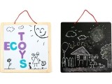Educational 3-in-1 magnetic chalkboard letters