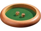 Medinis kauliukų padėklas Philos, skersmuo 22 cm