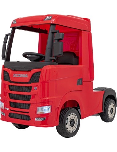 Elektromobilis Scania R-Serie, raudonas