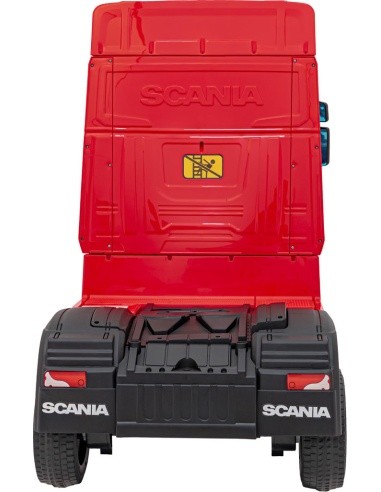 Elektromobilis Scania R-Serie, raudonas