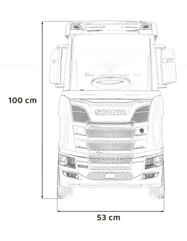 Scania R-SERIE vehicle Blue