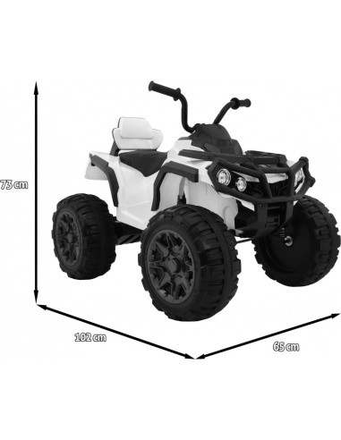 Keturratis keturratis ATV 2 4GHz baltas