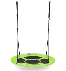 Sodo sūpynės "Erškėtrožės lizdas" 100 cm žalios ECOTOYS