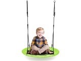 Stork's nest garden swing 100cm green ECOTOYS