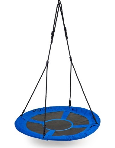 Sodo sūpynės gandro lizdas 100 cm mėlynos ECOTOYS