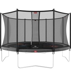 Trampoline Set BERG Favorit Regular 430 Grey Levels + Safety Net Comfort