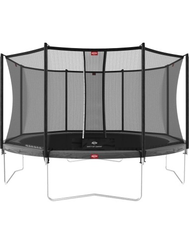 Trampoline Set BERG Favorit Regular 430 Grey + Safety Net Comfort