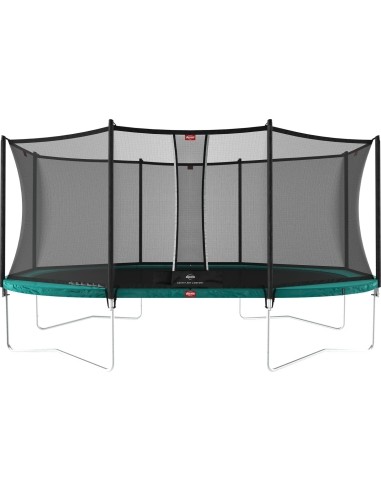 Trampoline Set BERG Grand Favorit Regular 520 Green + Safety Net Comfort
