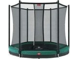 Trampoline BERG Favorit InGround 330 Green + Safety Net Comfort