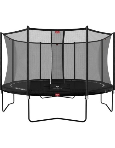 Trampoline BERG Favorit Regular 380 Black + Safety Net Comfort