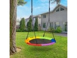 Garden swing stork's nest 100cm colorful ECOTOYS