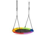 Garden swing stork's nest 100cm colorful ECOTOYS