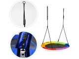 Garden swing stork's nest 100cm colorful ECOTOYS