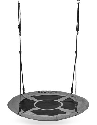 Stork's nest garden swing 100cm grey ECOTOYS
