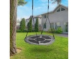 Stork's nest garden swing 100cm grey ECOTOYS