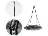 Sodo sūpynės "Stork's nest" 100cm pilkos spalvos ECOTOYS