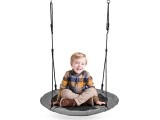 Sodo sūpynės "Stork's nest" 100cm pilkos spalvos ECOTOYS