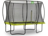 EXIT Silhouette trampoline 214x305cm - green Outdoor Rectangular Coil spring Above ground trampoline