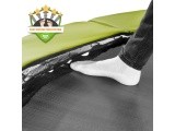 EXIT Silhouette trampoline 214x305cm - green Outdoor Rectangular Coil spring Above ground trampoline