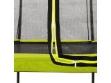 EXIT Silhouette trampoline 214x305cm - green Outdoor Rectangular Coil spring Above ground trampoline