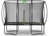 EXIT Silhouette trampoline 214x305cm - black Outdoor Rectangular Coil spring Above ground trampoline