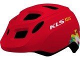 Šalmas KLS Zigzag 022, S/M 50- 55 cm, (raudonas)