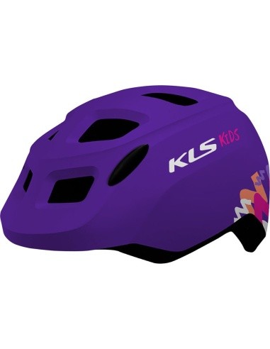 Šalmas KLS Zigzag 022, S/M 50- 55 cm, (violetinis)