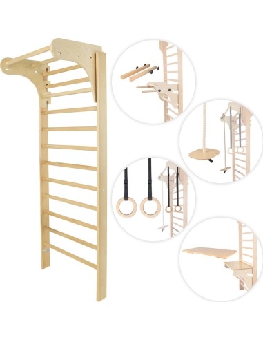 Wall Bars w/ Accessories inSPORTline Directline 245 x 90 cm