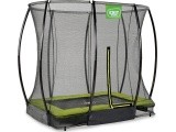 EXIT Silhouette ground trampoline 153x214cm with safety net - green