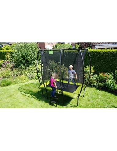 EXIT Silhouette trampoline 153x214cm - green