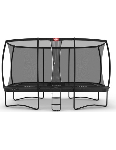 Trampoline Set BERG Ultim Champion Regular 500 Grey + Safety Net DLX XL
