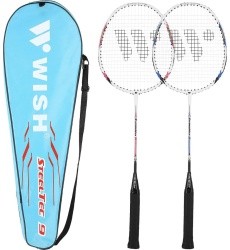 Badminton Rackets Set Wish Steeltec 9K