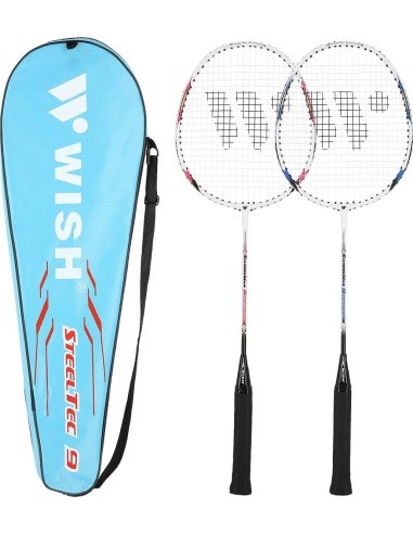 Badminton Rackets Set Wish Steeltec 9K