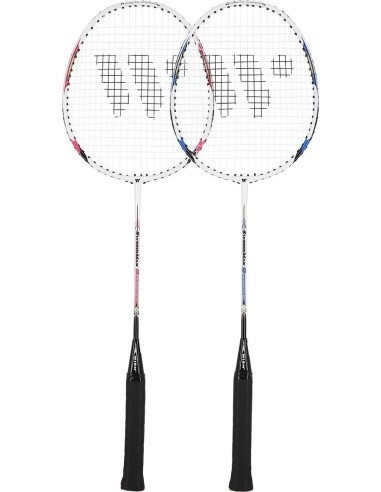 Badmintono rakečių rinkinys Wish Steeltec 9K