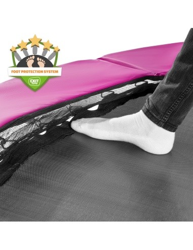 EXIT Silhouette trampoline 153x214cm - pink