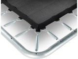 EXIT Silhouette trampoline 153x214cm - pink
