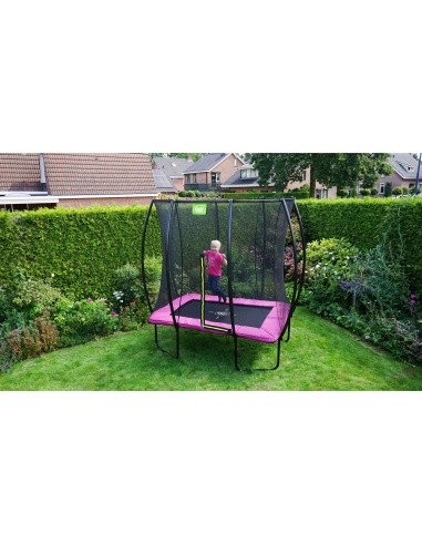 EXIT Silhouette trampoline 153x214cm - pink