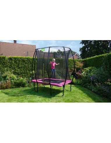 EXIT Silhouette trampoline 153x214cm - pink