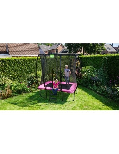 EXIT Silhouette trampoline 153x214cm - pink