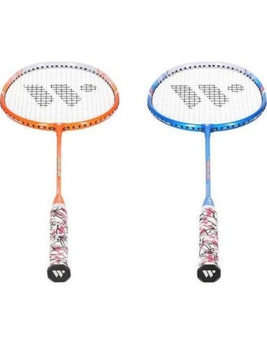 ALUMTEC 55K BADMINTON ROCKET SET + 3 PIECES SHUTTLECOCKS WISH