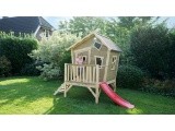 EXIT Crooky 300 wooden playhouse - grey-beige
